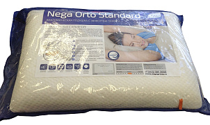 Подушка Nega Orto Standard 40х60х13, в чехле